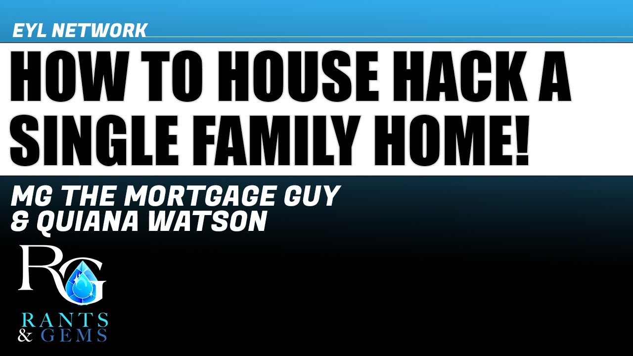How To House Hack A Single-family Home