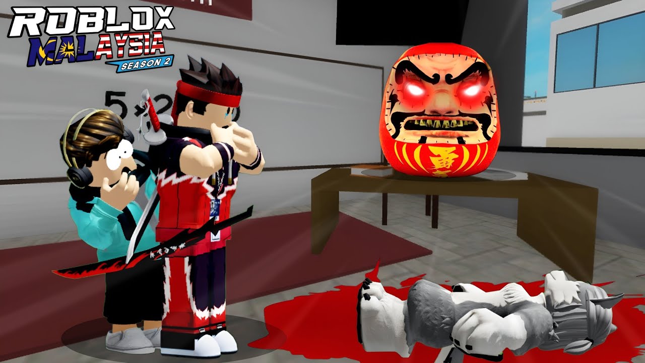 PATUNG DARUMA SANGAT MENYERAMKAN ROBLOX MALAYSIA 2 TAMAT YouTube 