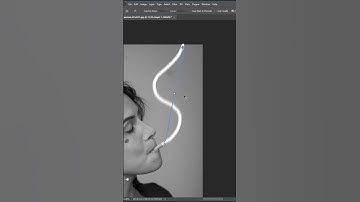 The secret to creating smoke effects in Photoshop #shorts #photoshop