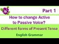 Understanding Active and Passive Voice in Present Tense