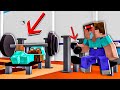 Minecraft NOOB vs PRO: HOW NOOB AND PRO HAS BEEN WORKING OUT IN GYM ! 100% TROLLING BECAME STRONG