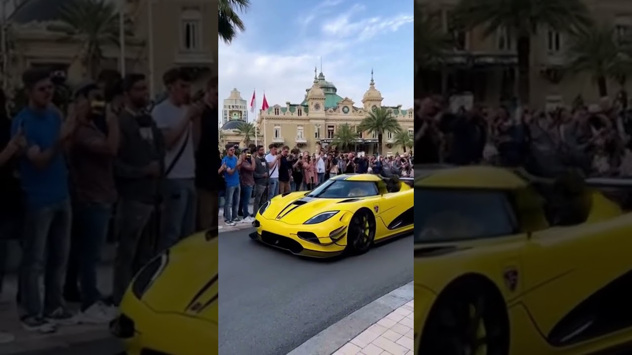 lady yellow Koenigsegg Agera RS Metallic-