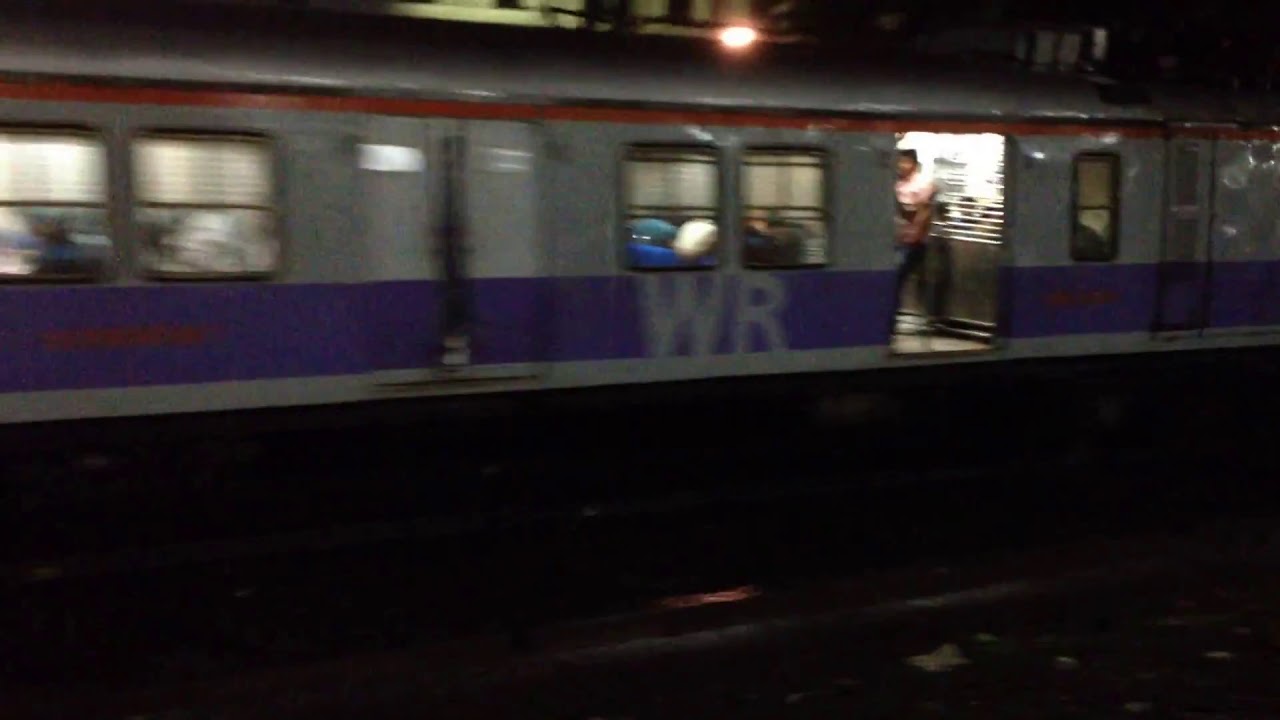 Siemens local train wheel slip sounds in heavy rain!