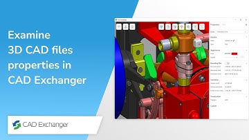 Examining CAD file properties in CAD Exchanger