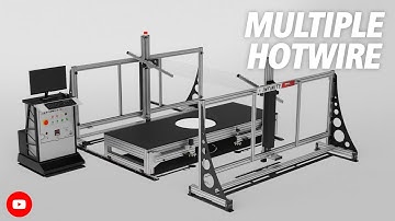 Infinity  – Hot Multiple Wire CNC Foam Cutting machine