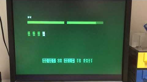 Atari 800XL strange behavior