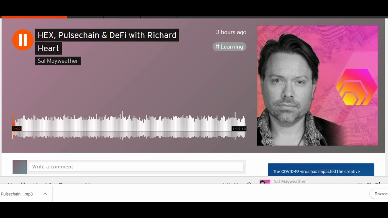 @RichardHeartWin & I discuss HEX, PulseChain, DeFi, & a whole lot more!