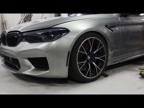 F90 BMW M5 VRSF Down Pipe Install - BMG Performance/Auto Acethetics