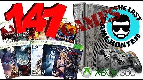 HUGE Xbox 360 Video game pickup! The Last Game Hunter