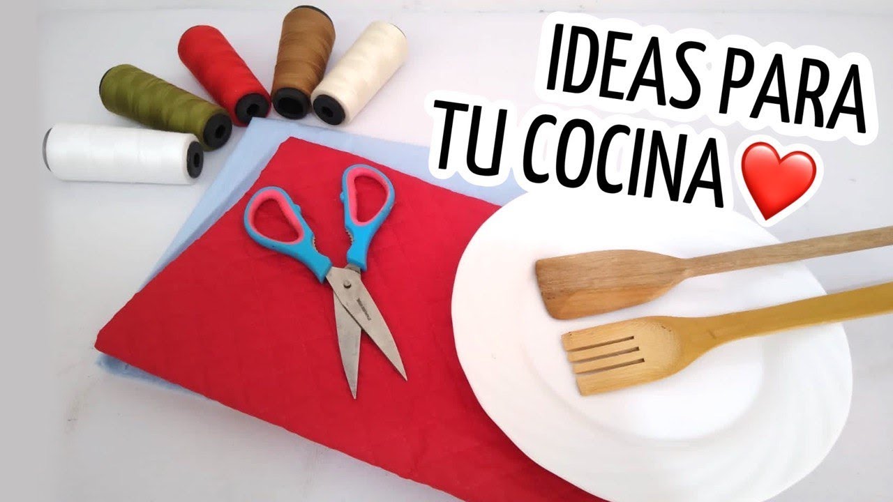 2 Lindas IDEAS para DECORAR tu COCINA / Diy´s for kitchen | SHOW DE ...
