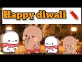 Happy diwali  bubu dudu l peach goma l milk mocha l panda bear or panda l cute stories