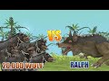 20,000 Wolf vs Ralph | Beast Army vs Kaiju [S1E5] | SPORE