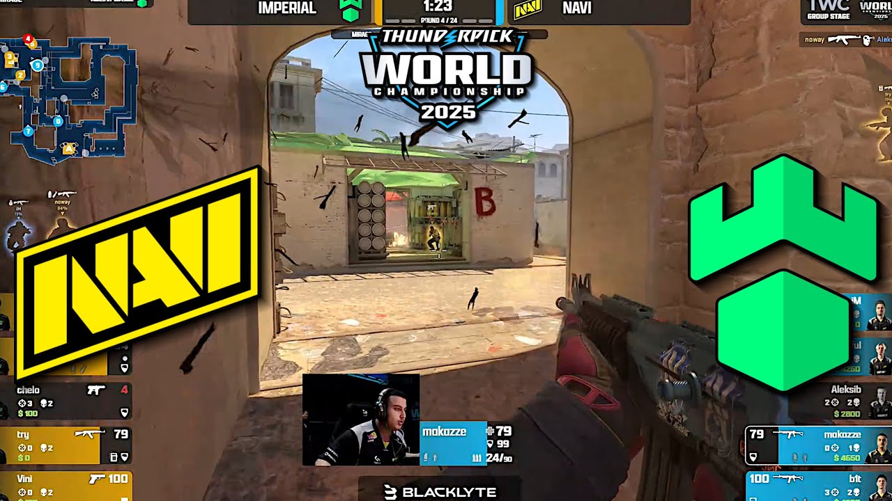 NAVI vs IMPERIAL - THUNDERPICK WC 2025 - HIGHLIGHTS