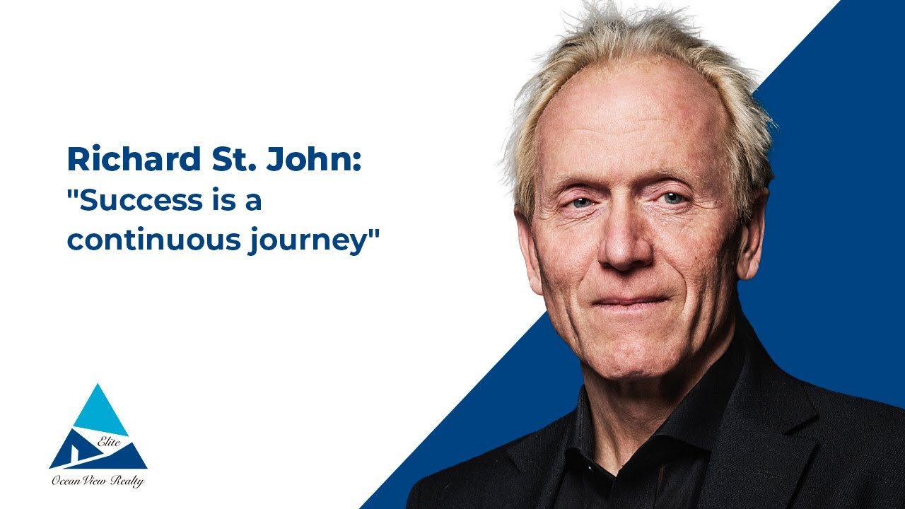Richard St John: Success is a continuous journey - YouTube