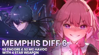 Tactical Hologram Tempest Memphis Diff 6 | S0 Encore & S2 MC Havoc w/ 4star Weapon [Wuthering Waves]