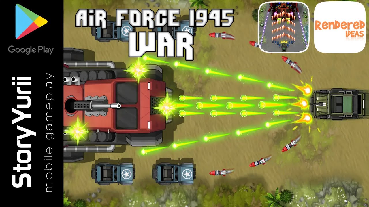 Arcade games for android offline - Air Force 1945 War Gameplay