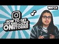 How To Get Your Own Music and Lyrics onto Instagram Stories (Facebook Too!)
