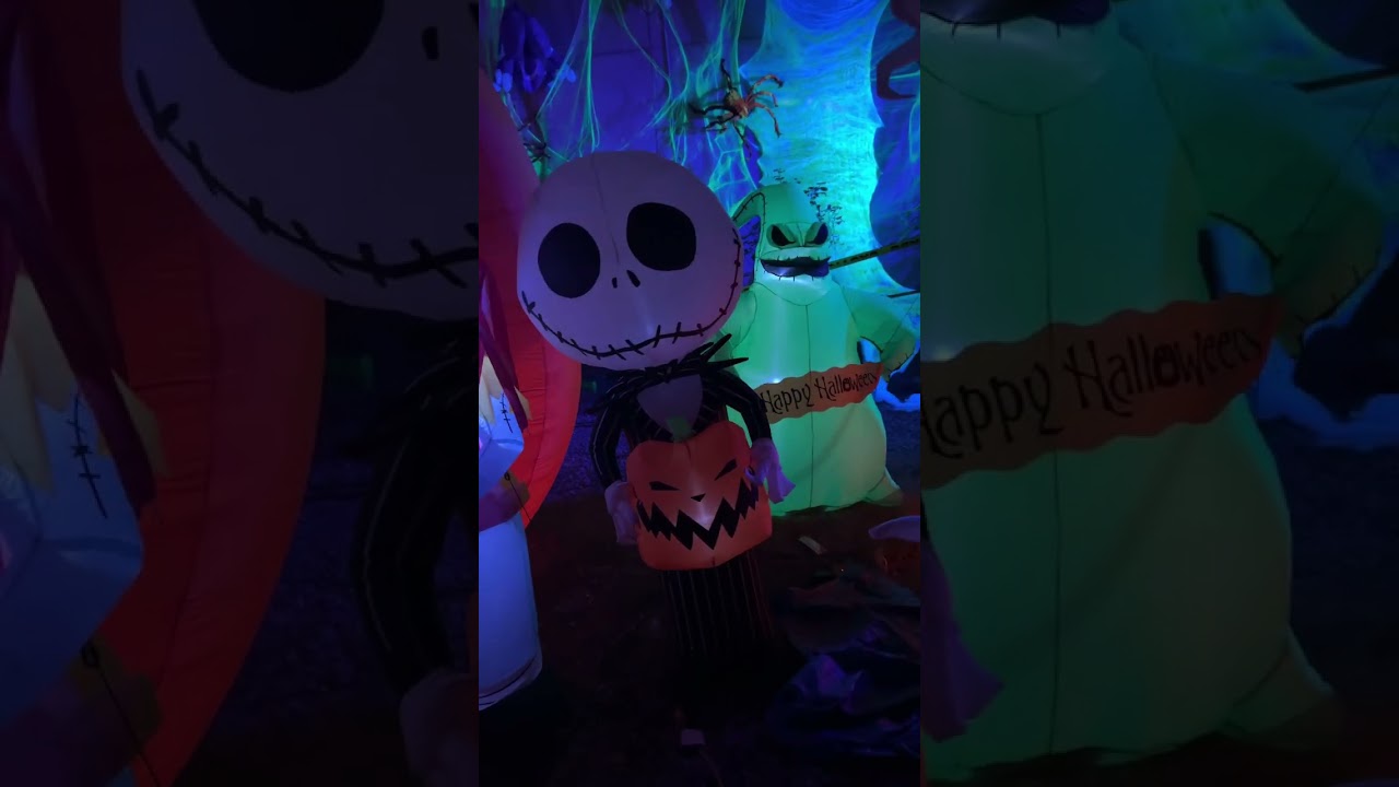 Jack skellington inflatables