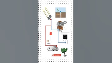 Simple Soil Moisture Sensor Circuit Diagram  Easy DIY Electronics Guide #shortsfeed #shorts