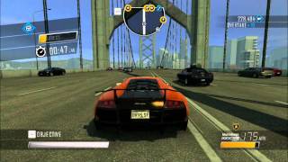 Driver San Francisco Gameplay - Stay above 135mph for 60 seconds (Speed Dare)