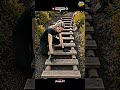 Easy DIY Garden Stairs! 🪵 Transform Your Backyard