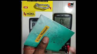 Hoki M9 Bluetooth Digital Multimeter review unboxing multimeter ElectronicMultiple Short 8