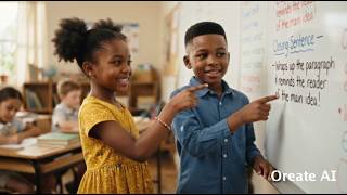 Learn to Write a Paragraph for Kids | Topic Supporting Closing Sentence