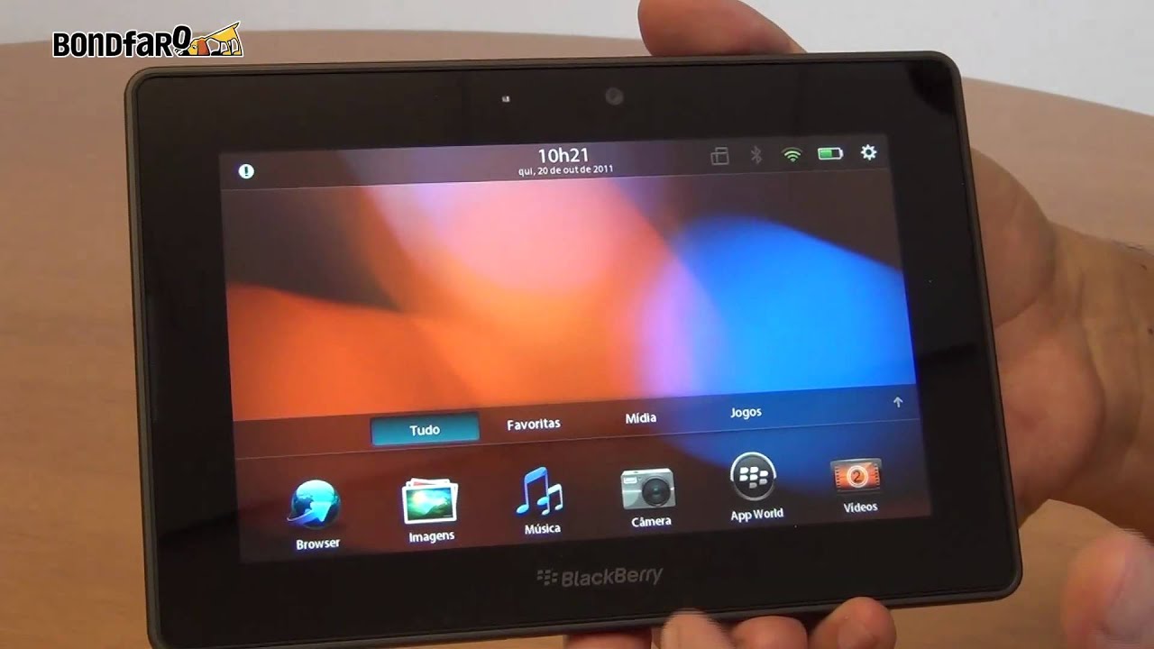 Tablet Blackberry Playbook Unboxing Youtube