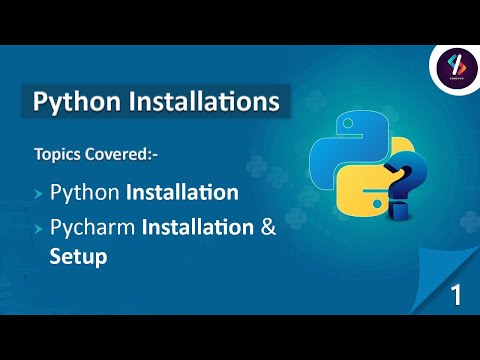 Python Tutorial For Beginners | How to Install PyCharm on Windows 10 | PyCharm Tutorial