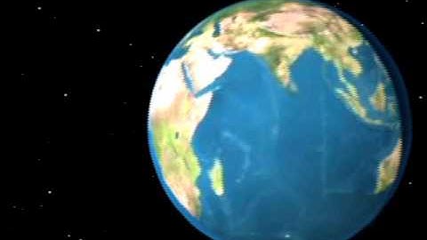 Blender Cartoon Earth