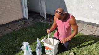 COMO FAZER TINTA COM CAL RAPIDO FACIL E BARATO