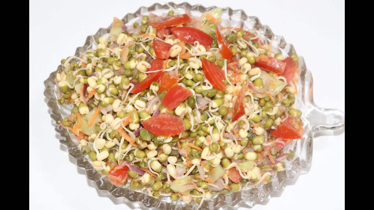 Healthy Salad // Sprouts Salad In Kannada// ಮೊಳಕೆ ಕಾಳೀನ ಸಲಾಡ್//Raji's