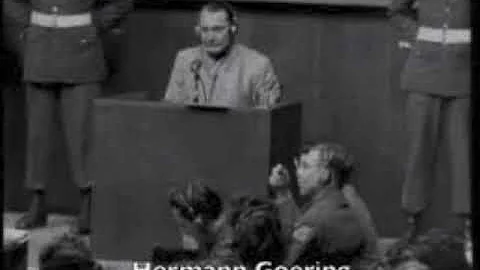 Nuremberg Day 80 (1946) Hermann Goering Testimony ...