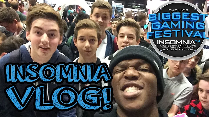 Insomnia 54 (i54) Vlog! Meeting Youtubers!
