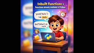 Inbuilt Functions In Python #coding #pythonanddjangofullstackwebdeveloper #programming #python