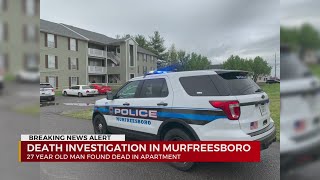 Man found dead at Murfreesboro apartment complex