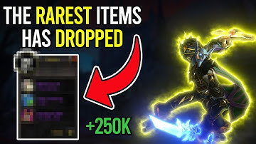 ALL THE RAREST ITEMS HAS DROPPED IN 1 RUN