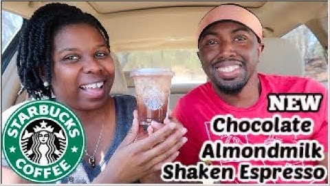 What is in starbucks chocolate almondmilk shaken espresso