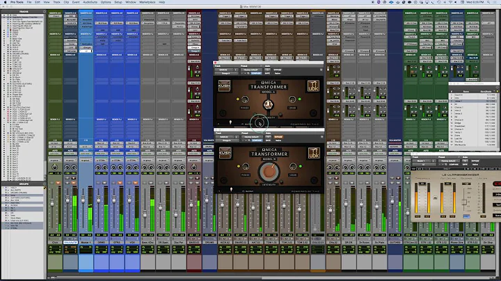 Kush Audio mega Transformer - Mixing With Mike Plu...