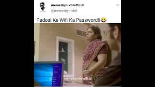 Proshi ka wifi ka password hack by Indian maid by mathematical calculation 😂😂😂😂😂