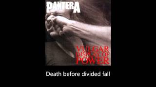 Pantera - A New Level (Lyrics) Resimi