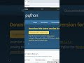 How to Install Python 3.14 on Windows 11 | Step-by-Step Python Installation Guide #python #shorts