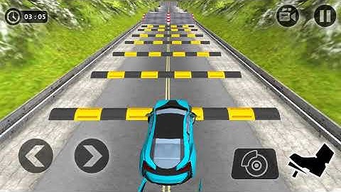 Mobile Car game Deadly Race Speed Bumps Сar Challenge #Gameplay Android ios Gagi game #4