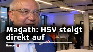 Felix Magath: HSV steigt direkt auf