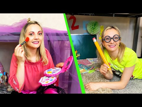 БОГАТАЯ vs БЕДНАЯ - ДОМ 24 часа челлендж