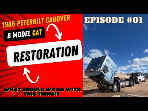We Save This Abandoned 1987 Peterbilt Cabover & Start A