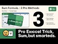 "😫 Struggling with the Sum Formula? 🤯 These 3 Tricks Will Blow Your Mind!"