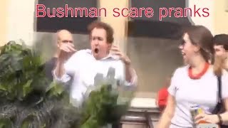Bushman scare pranks | Bushman Latino | Bushman prank compilation