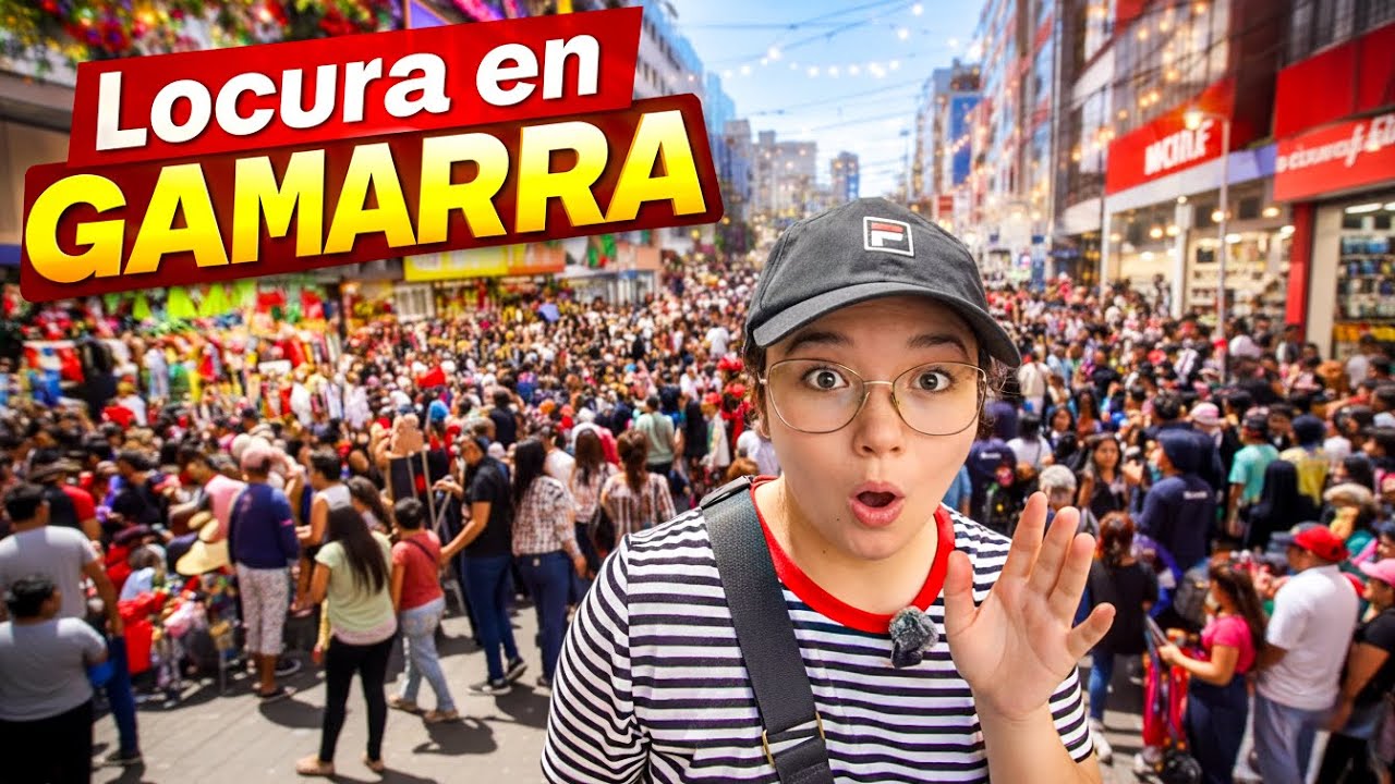 Sobreviviendo a GAMARRA en DICIEMBRE 😱