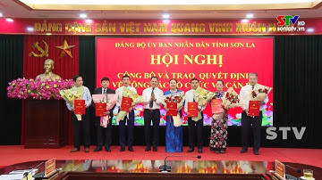 Công bố và trao quyết định về công tác cán bộ